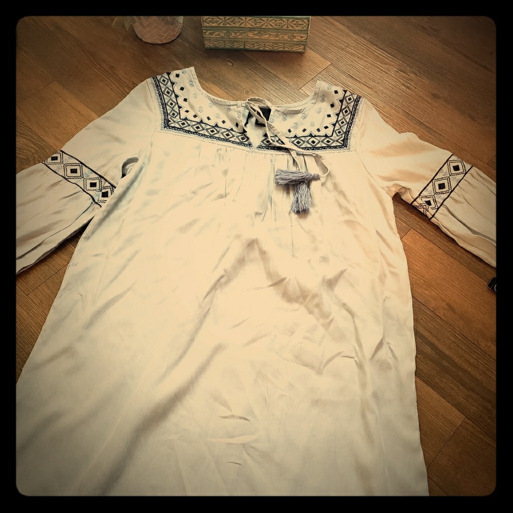 Light denim dress